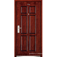 Porte en acier en bois (JC-A022)